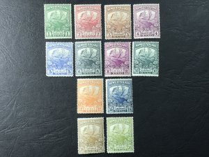 NEW FOUNDLAND # 115-126-MINT/HINGED**DG---COMPLETE SET------1919