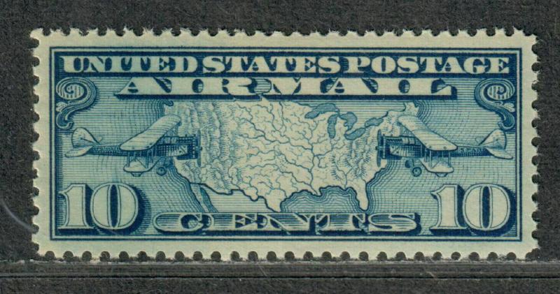 US Sc#c7 M/NH, Superb 98 PSE Graded Cert, SMQ. $250