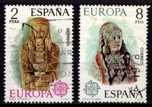 Spain 1974 Europa, Stone Sculptures, Set [Used]