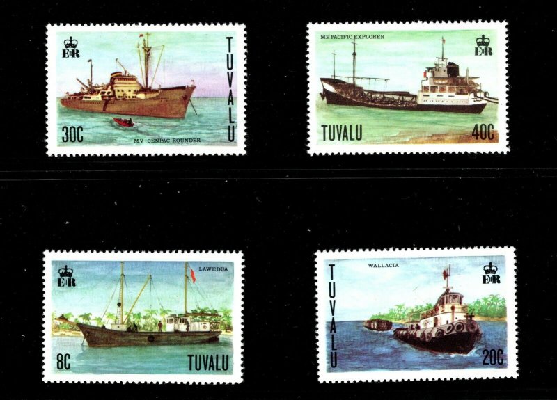 Tuvalu  (1978)  - Scott # 77 - 80, 