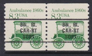 2231 Ambulance Coil Pair MNH