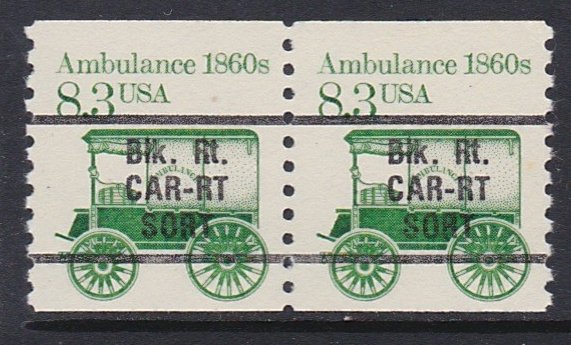 2231 Ambulance Coil Pair MNH