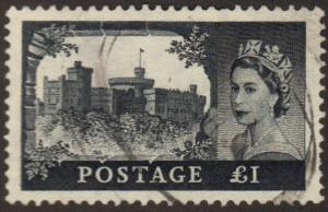 Great Britain #312 used ?£1 high value