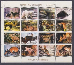 1972 Umm Al Qiwain 1146-1161ZB Fauna 45,00 €