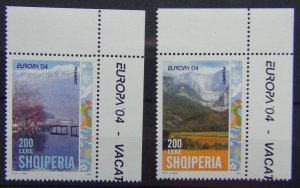 Albania 2004 Europa Holidays set MNH