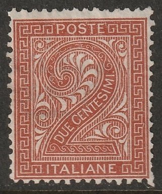 Italy 1865 Sc 25 MNG(*)