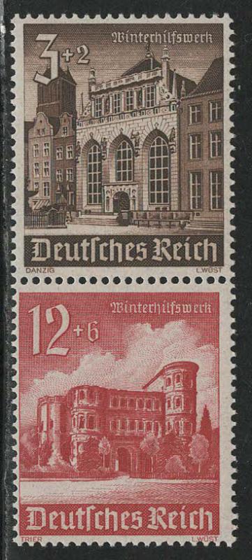 Germany Scott # B177, B182, mint nh, se-tenant, Mi# S268