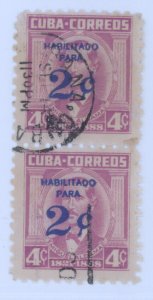 Cuba, Scott #641, Used, pair