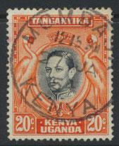 Kenya Uganda Tanganyika SG 139b perf 13¼ x 13¾ Used