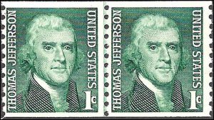 1299 Mint,OG,NH... Line Pair... SCV $0.60