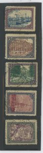 Latvia #B24-B28 Used Single (Complete Set)