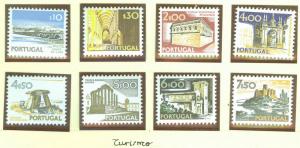 PORTUGAL Scott 1207-1214 MNH** 1974 Building set CV$11