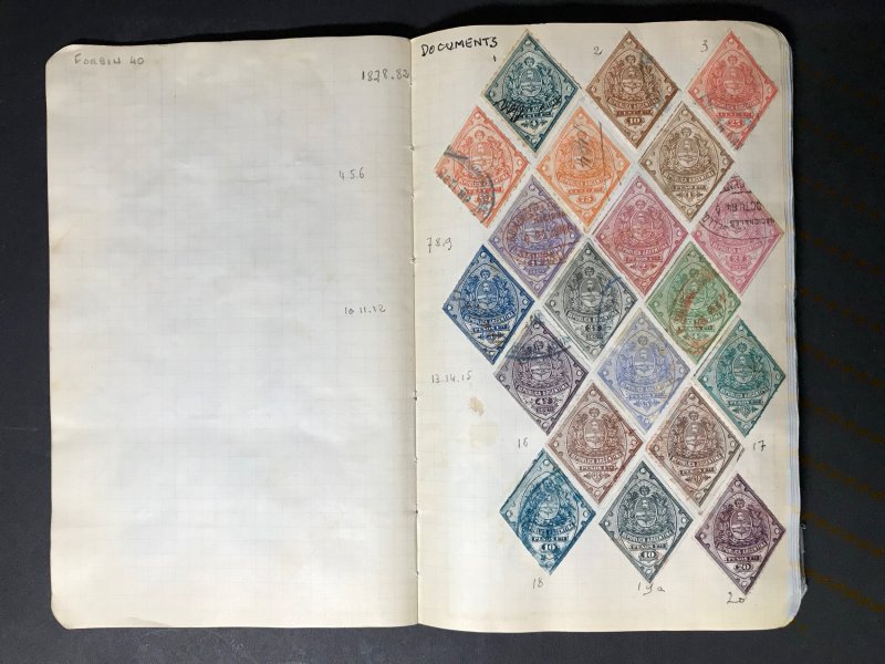 Argentina Revenue Stamps Mint/Used 1891-1932 (1600 Stamps)