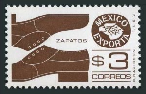 Mexico 1118 perf 11.5 x 11,MNH.Michel 1783Da. Mexico Exports,1982.Men's shoes.