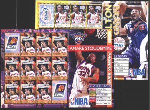 Dominica. 2006. l3709-20. NBA, Basketball USA. MNH.