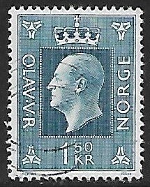 Norway # 538 - King Olav V - used......{Kbl13}