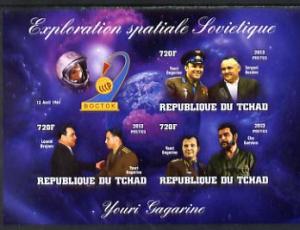 Chad 2013 Soviet Space Exploration - Yuri Gagarin #1 impe...