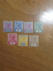 British Honduras  # 38-40/42-45  MH