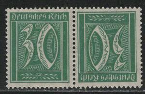 Germany Scott # 141a, mint nh, tete beche, Mi# K6