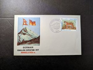 1977 Nepal German Himalaya Expedition Commemorative Cover Kathmandu GPO