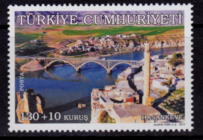 Turkey B298 MNH (2011) - Hasankeyf Bridge