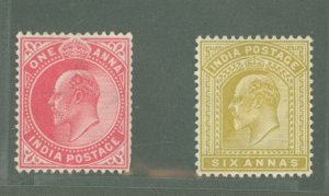 India #62/67 Unused Multiple