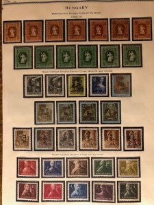 Hungary All Different 788 thru 855 in Mounts - $$$