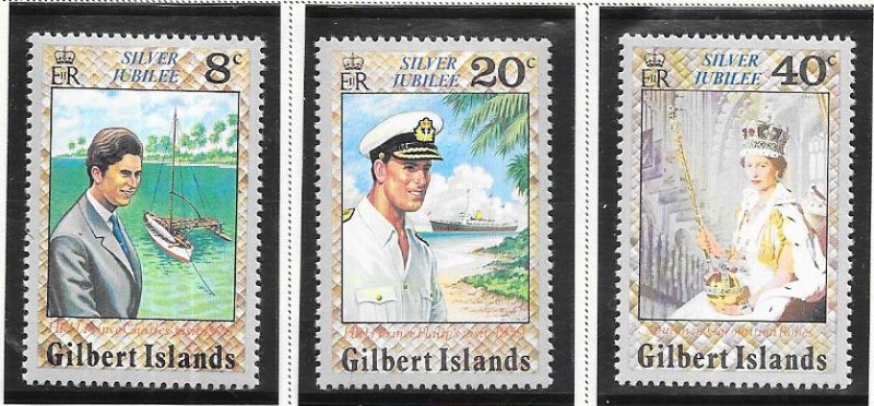 Gilbert  Islands #233-295 (MNH)  CV $0.75