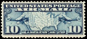 United States Scott C7 Mint never hinged.