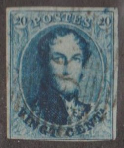 Belgium Scott #11 Stamp - Used Single