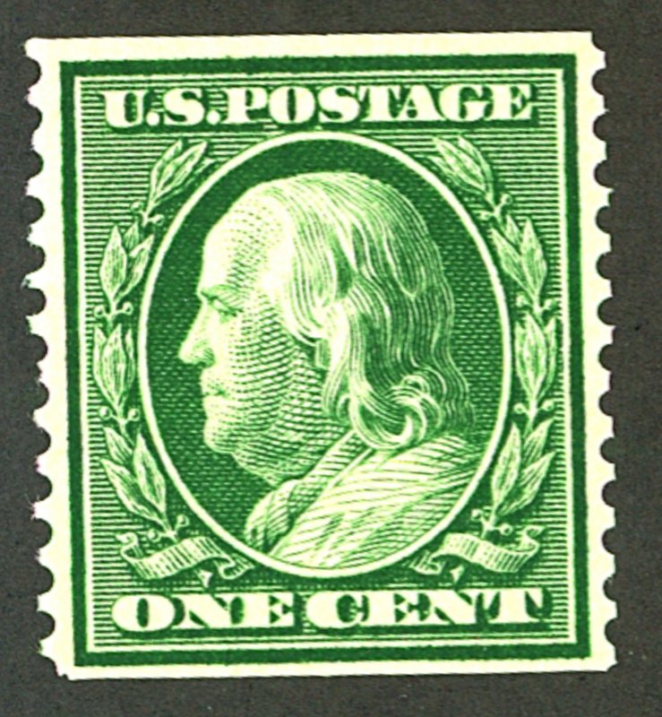 U.S. #352 MINT SINGLE WITH PF CERT OG