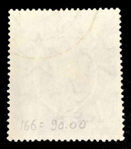 1937-40 India #166 KG VI Watermark 196 - Used - VF/XF - CV$90.00 (ESP#2346)