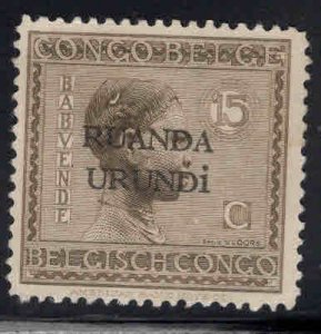 Ruanda-Urundi Scott 8 MNG stamp