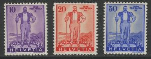 Switzerland B77-B79 * mint LH (2410 21)