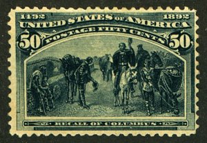 U.S. #240 MINT OG LH