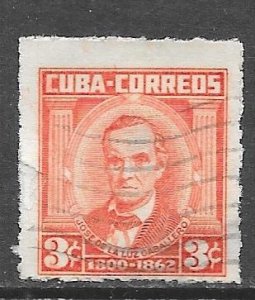 Cuba 673: 3c Jose de la Luz Caballero, used, VF