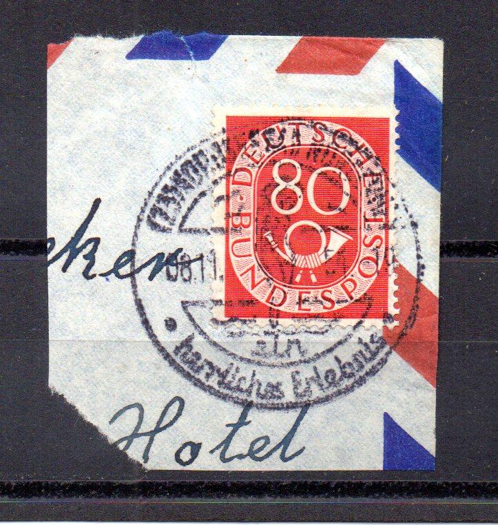 Germany 684 used on piece (A)
