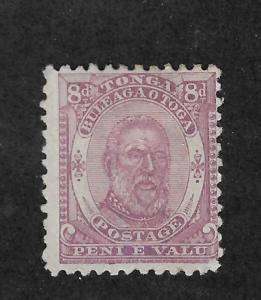 Tonga Scott # 13 VF OG previously hinged nice color cv $ 63 ! see pic ! 