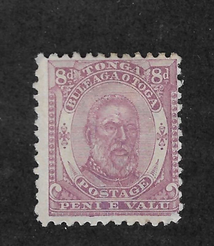 Tonga Scott # 13 VF OG previously hinged nice color cv $ 63 ! see pic ! 