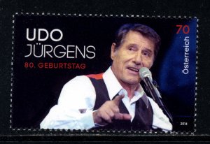 Austria 2014  Scott #2522 MNH