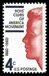 PCBstamps   US #1163 4c Boy's Club of American, MNH, (26)