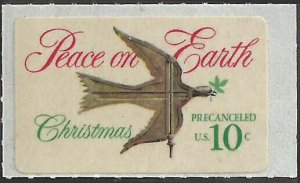 # 1552 Mint Never Hinged ( MNH ) CHRISTMAS DOVE AND WEATHER VANE SELF STICK