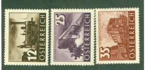 AUSTRIA 385-7 MNH CV $2.90 BIN $1.50