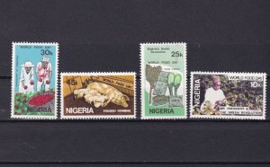 SA12b Nigeria 1981 World Food Day mint stamps