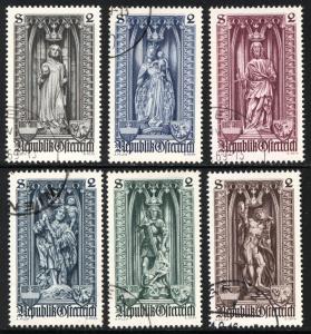 Austria 1969  Scott #830-5 used