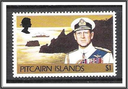 Pitcairn Islands #172 Prince Philip & Ship MNH