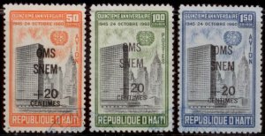 Haiti 1961 SC# B1,CB356 MNH-OG E48