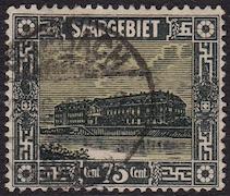 Germany, Saar, #111, used, CV$ 24.00