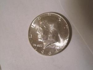 1964 kennedy half dollar