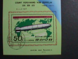 ​KOREA-1979 SC#1789  COUNT FERDINAND VON ZEPPELIN CTO S/S VERY FINE